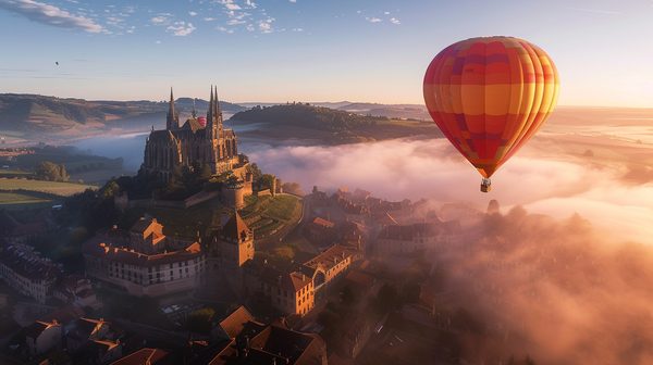 Découvrez le survol en montgolfière à puy-en-velay